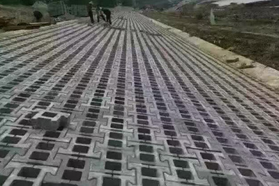 连锁护坡砖工程实例